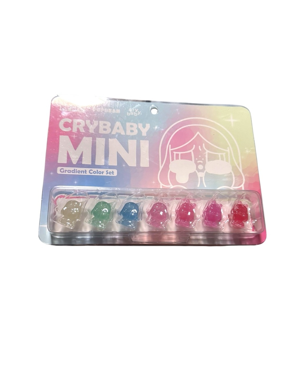 POP MART Crybaby Mini Pop Beans Gradient Set Jelly Figures Complete - Picture 2 of 6